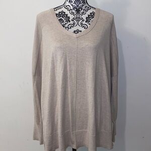 Eddie Bauer Beige Ultra Soft Knit Sweater Size 3X